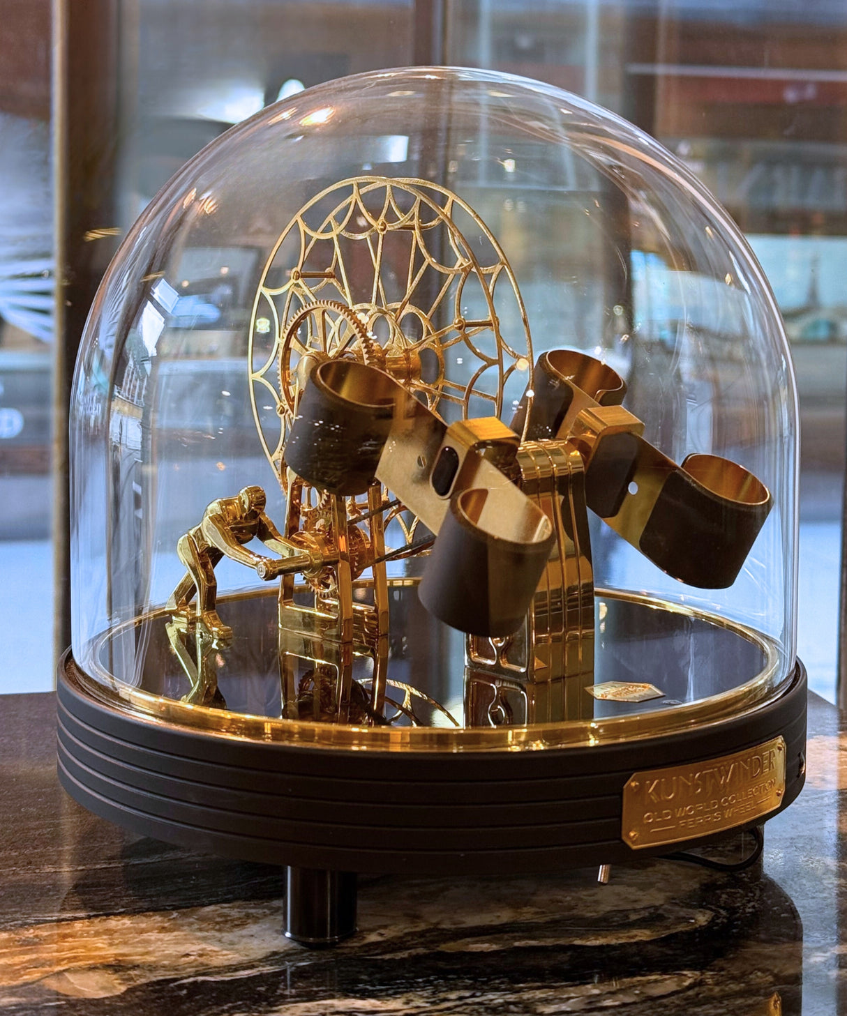 FERRIS WHEEL WATCH WINDER BY KUNSTWINDER