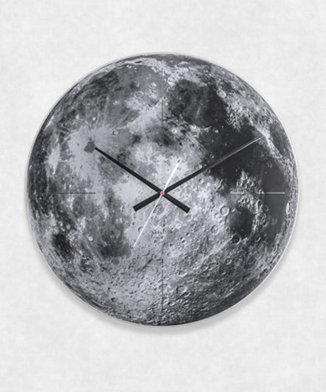 Glass Moon Clock