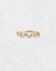 The Wave, Gold 18k With Natural and Ethical Diamonds