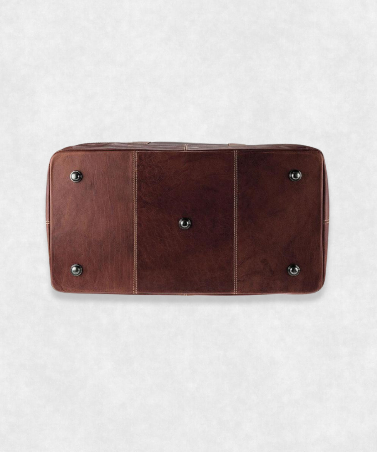 Travel Leather Bag view from below