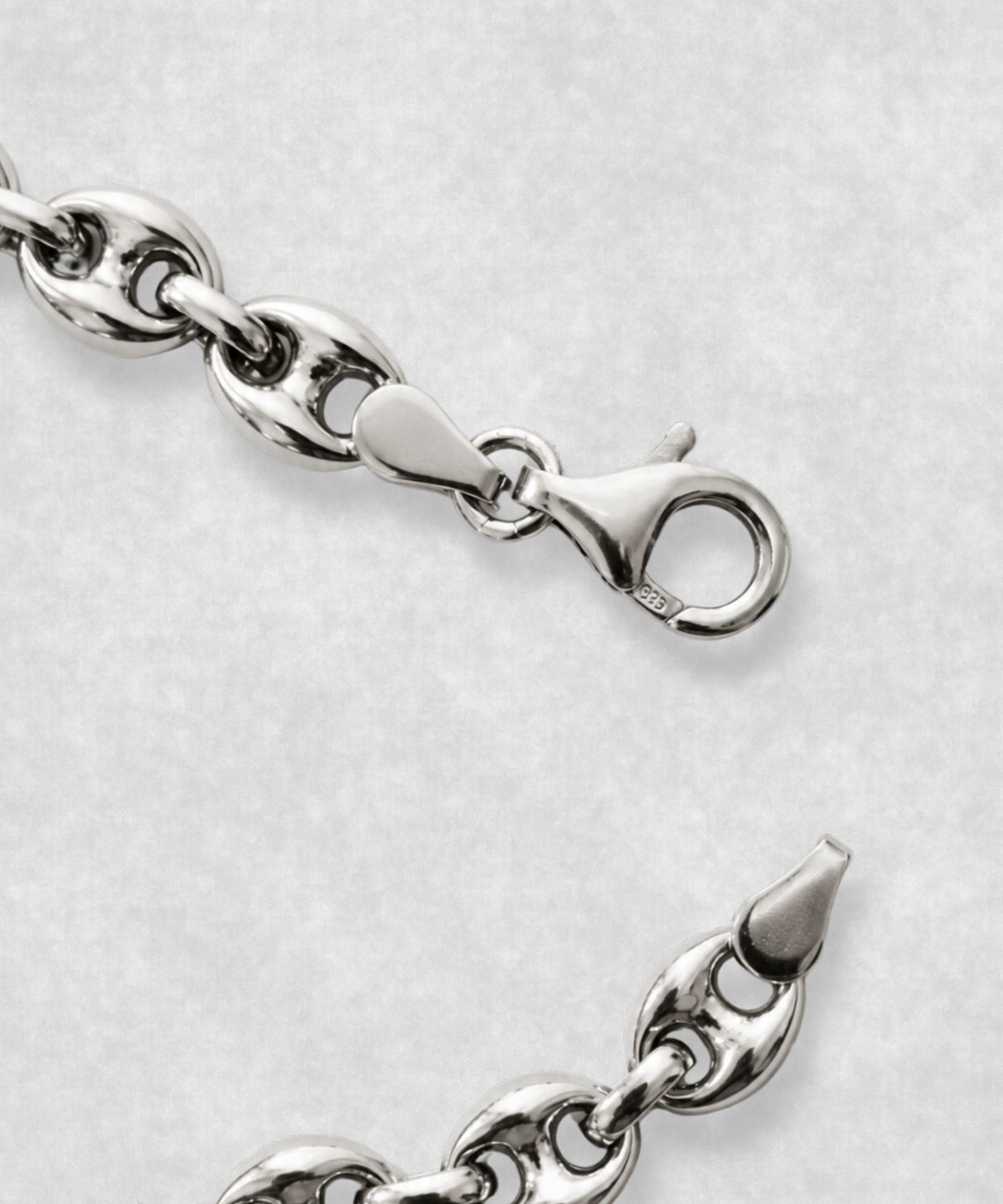 SILVER COFFEE BEANS BRACELET