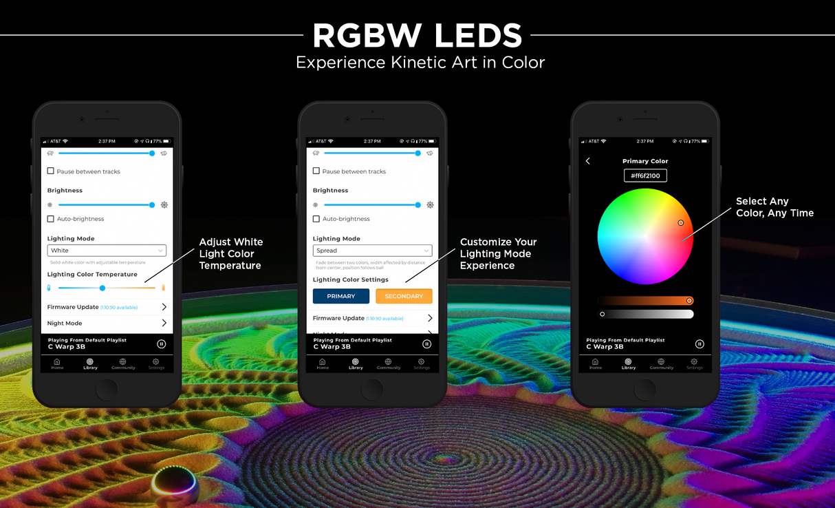 Sand Table - Kinetic Art Drawing - Maison Davis