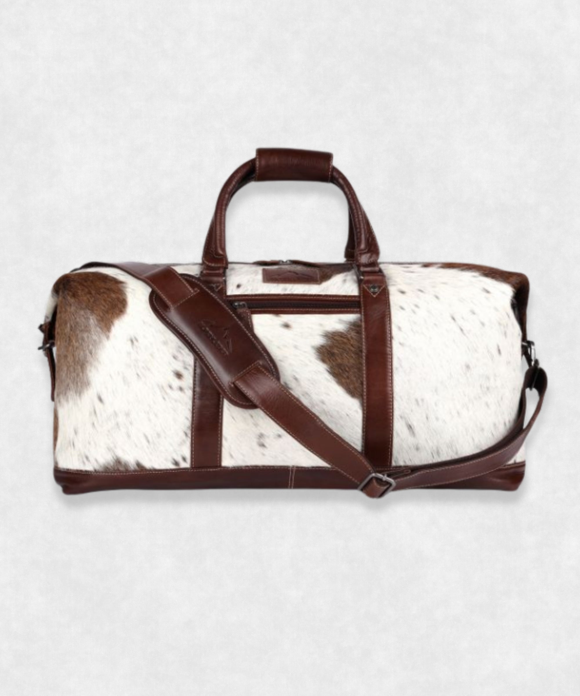 COWHIDE TRAVEL BAG