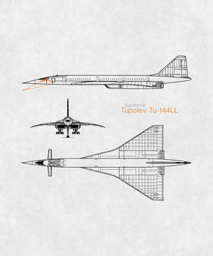 CONCORDE MODEL DESIGN DRAWING
