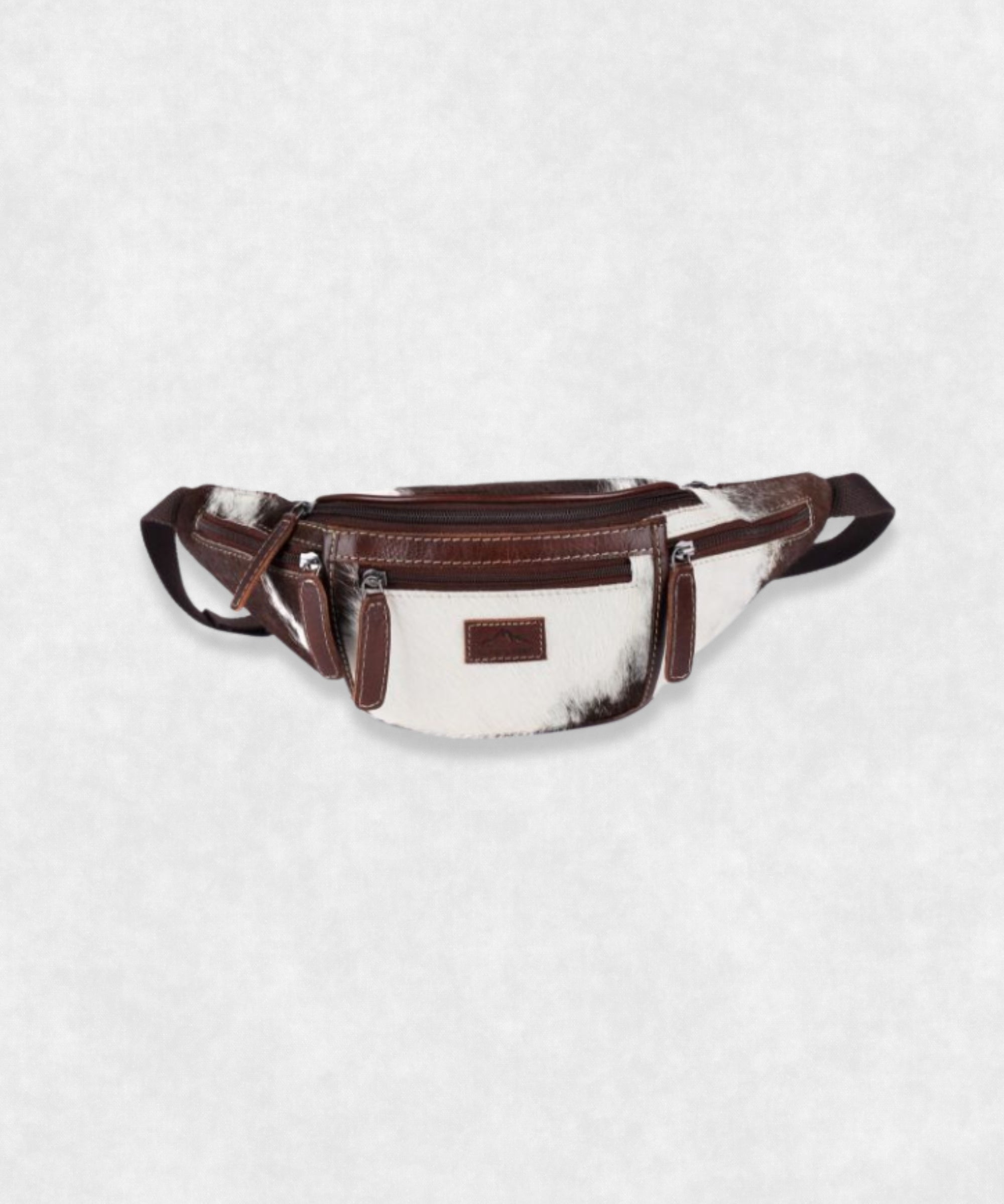 Cowhide belt bag