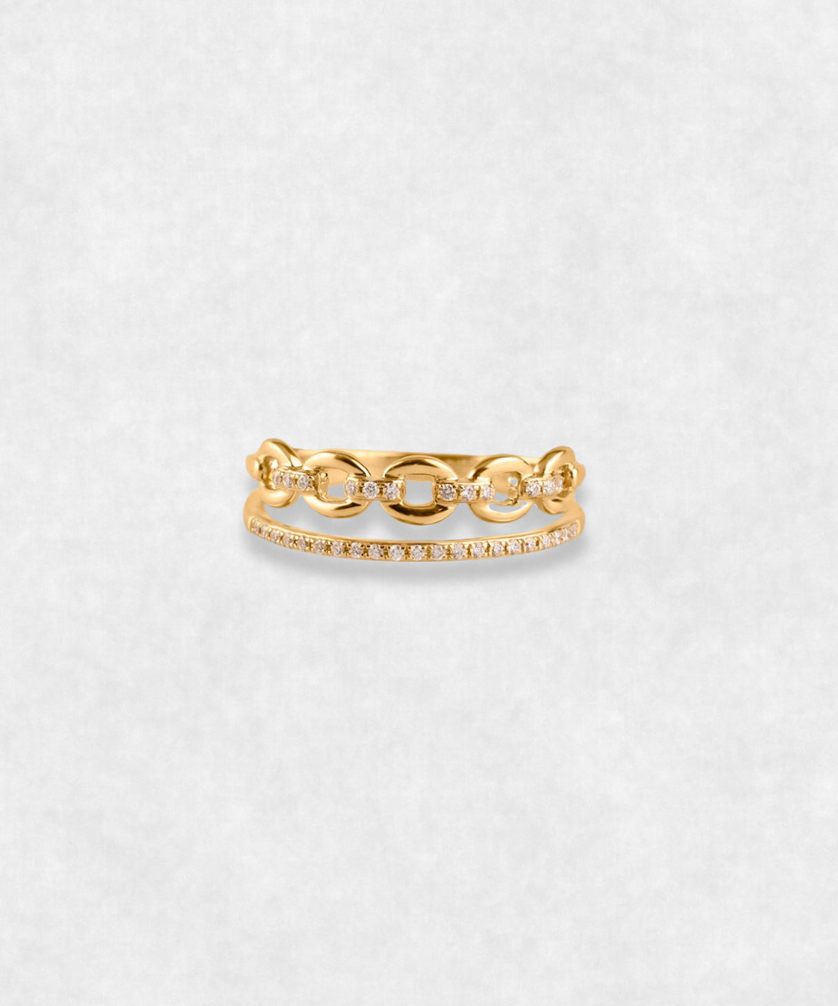 Crown Ring, Gold 18k and natural Diamonds