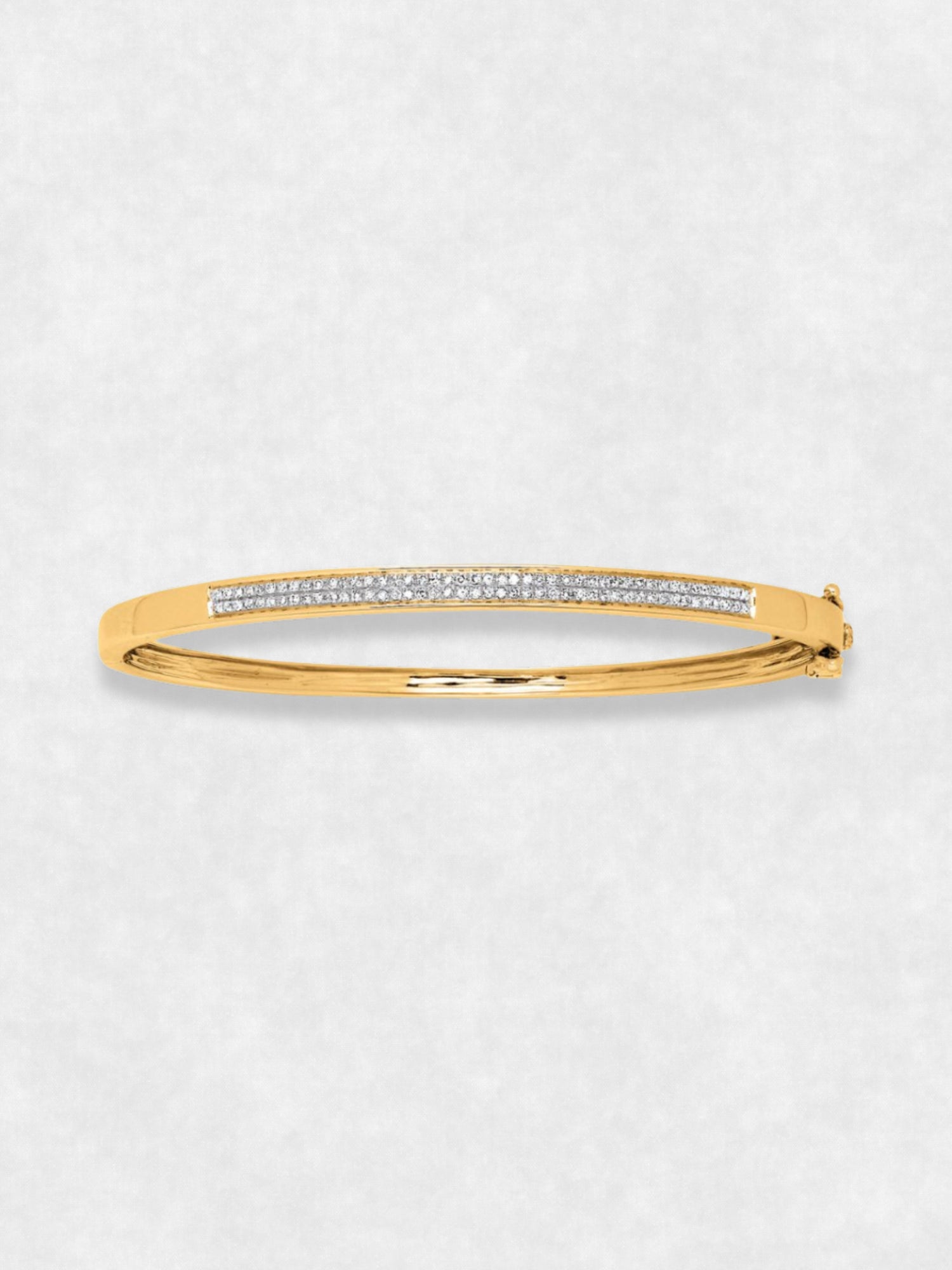 Diamond horizon gold 18k bracelet