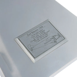 FORD TRIMOTOR DESCRIPTION PLATE