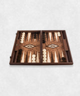 Handmade Backgammon Walnut Burl 