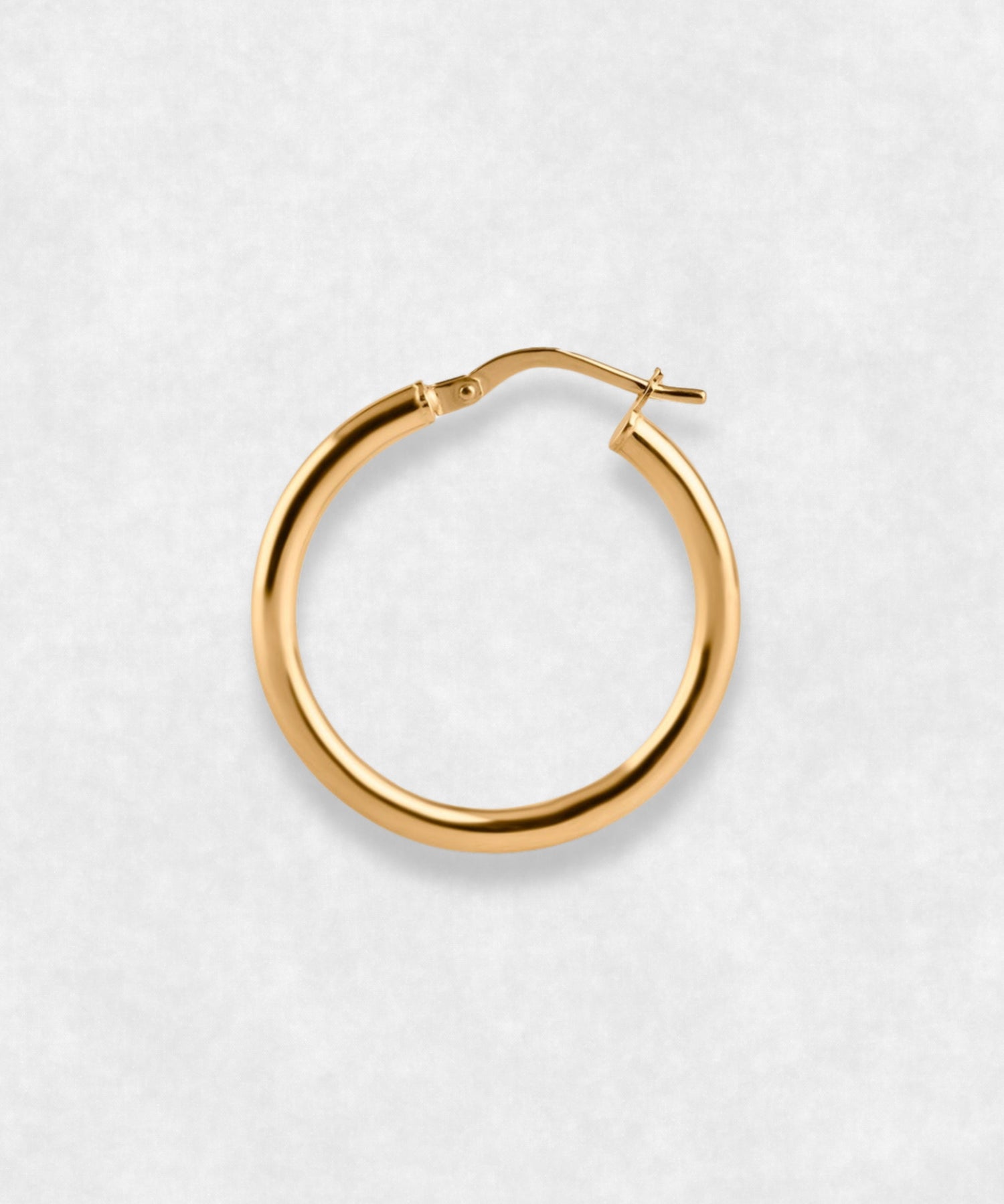 Hoops Earrings 18k Gold Maison Davis 20mm model 