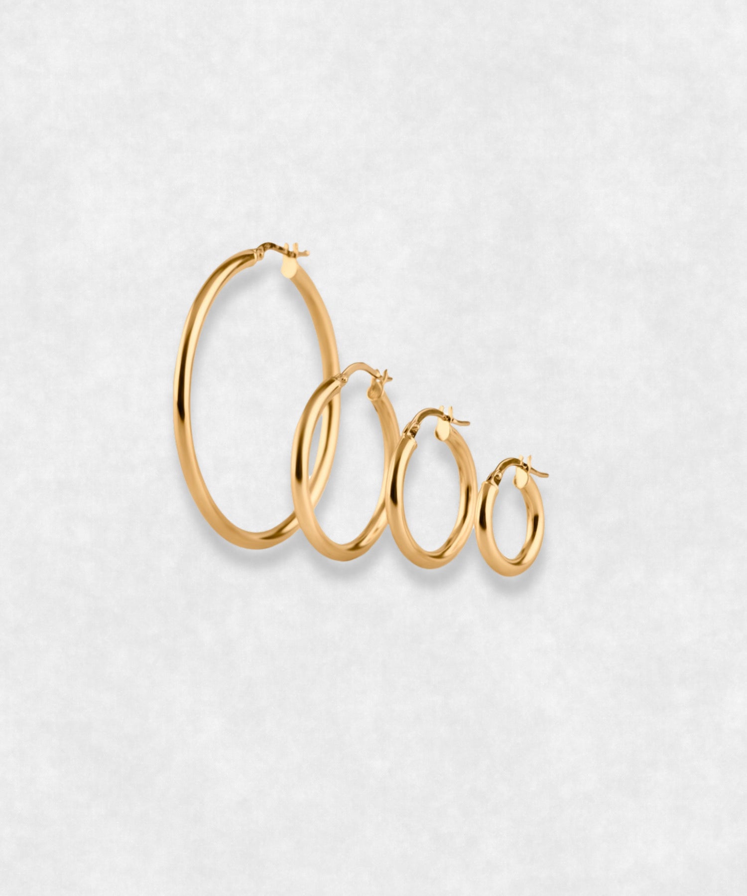 Hoops Earrings All Sizes 18k Gold Maison Davis