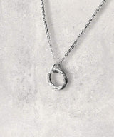 Infinite Loop Pendant and Necklace Sterling Silver 925 Jewelry by Maison Davis