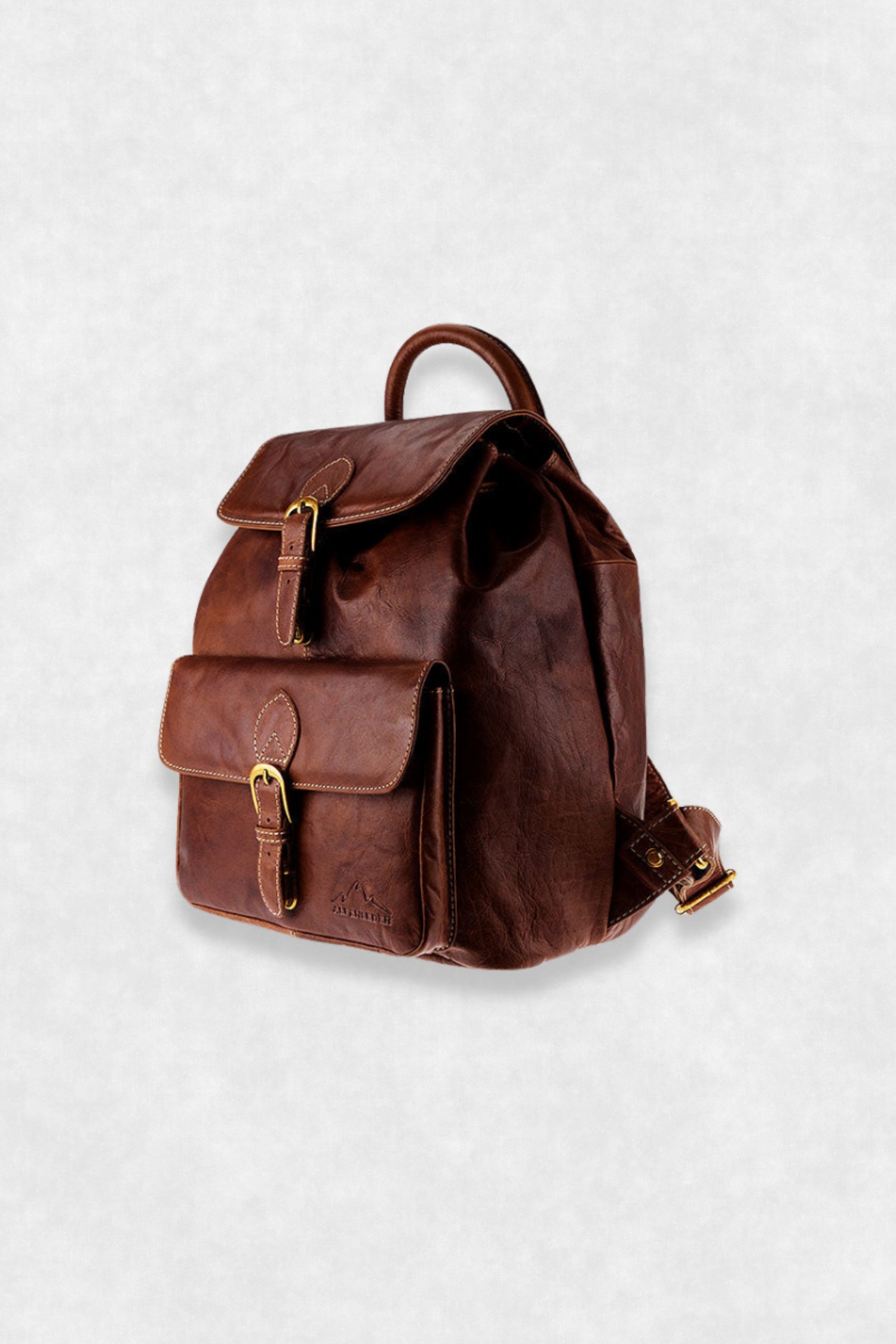 Leather Backpack Maison Davis