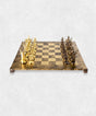 Luxury Greek Mythology Chess Handmade Bronze and Brass