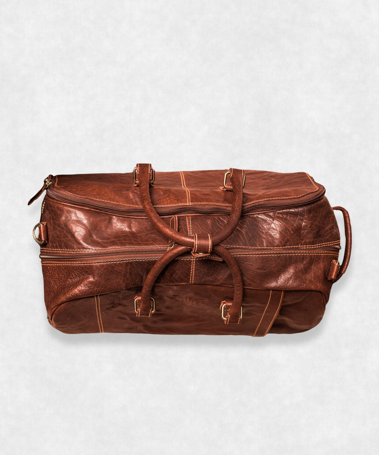 Maison Davis Trolley Leather Bag View From Above