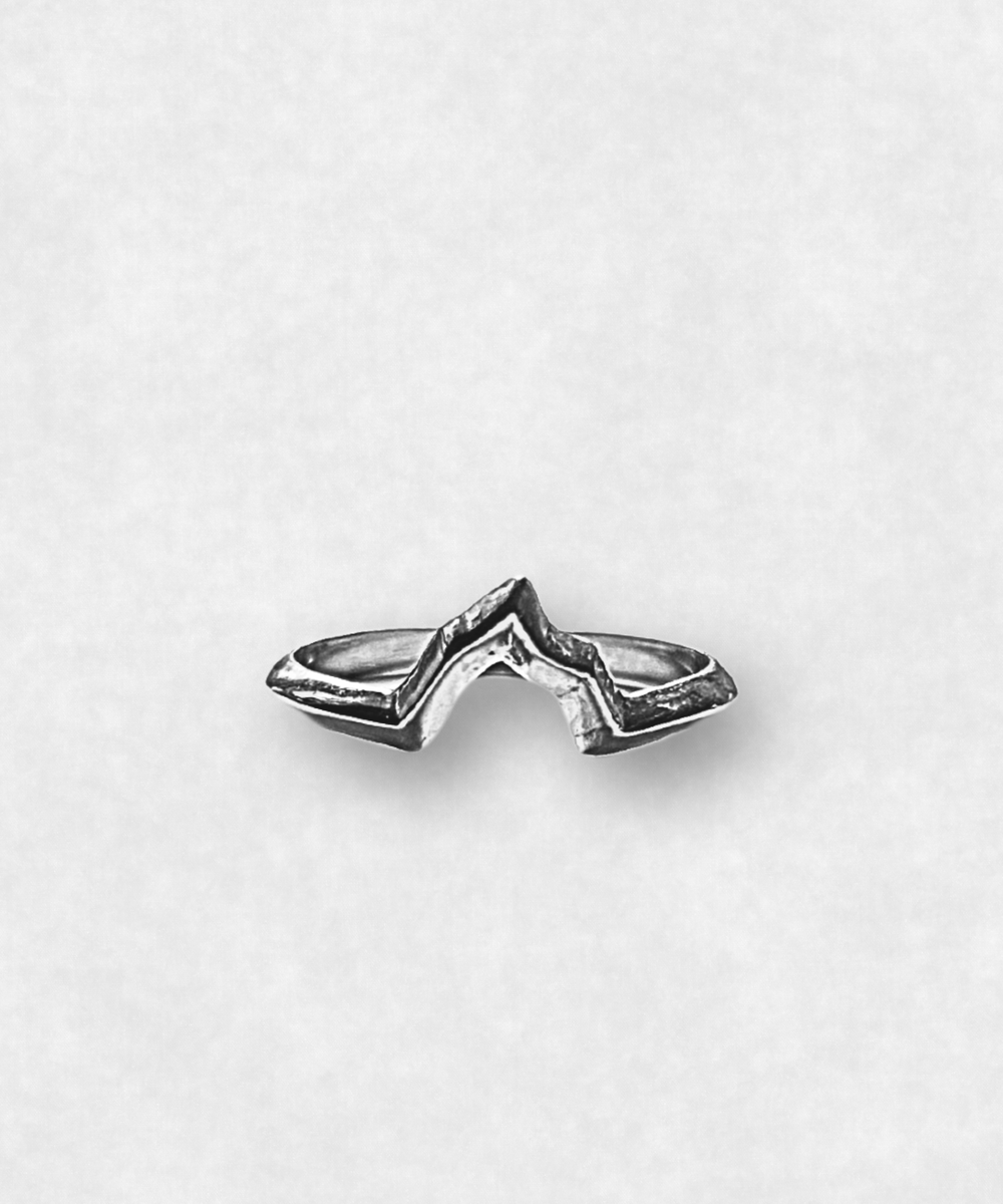 Matterhorn Sterling Silver Line Ring