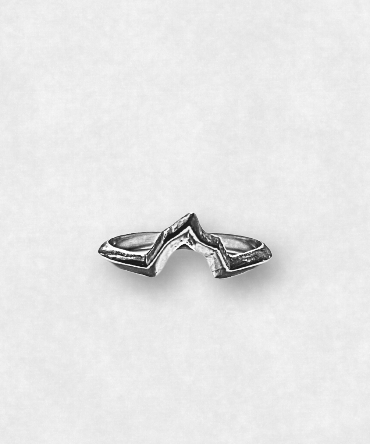Matterhorn Sterling Silver Line Ring