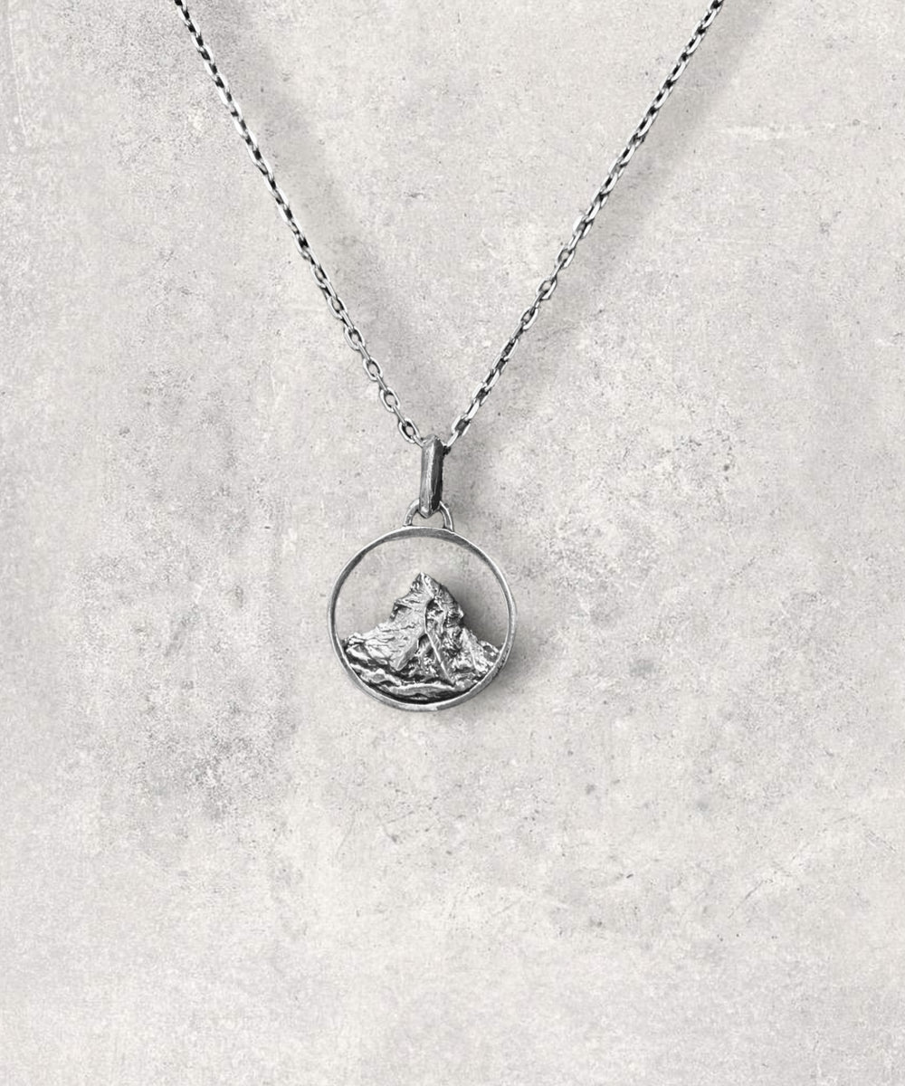 Matterhorn Pendant and Necklace Sterling Silver 