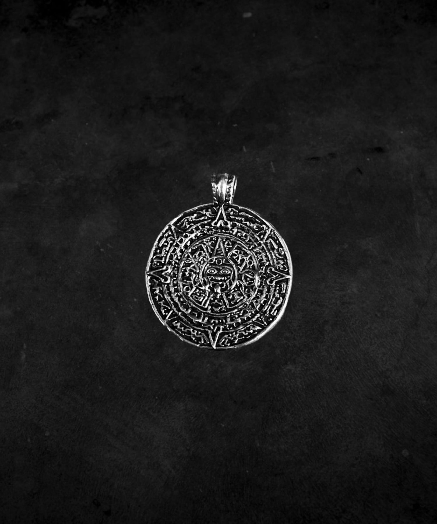 Mayan Pendant Sterling Silver 925 Jewelry Maison Davis