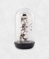 Mechanical Clock under Glass