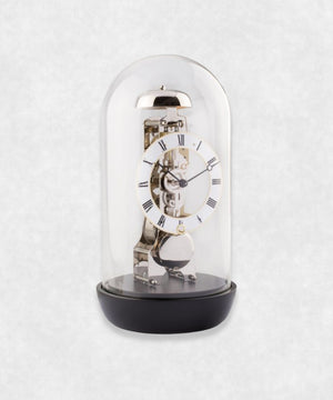Mechanical Clock under Glass
