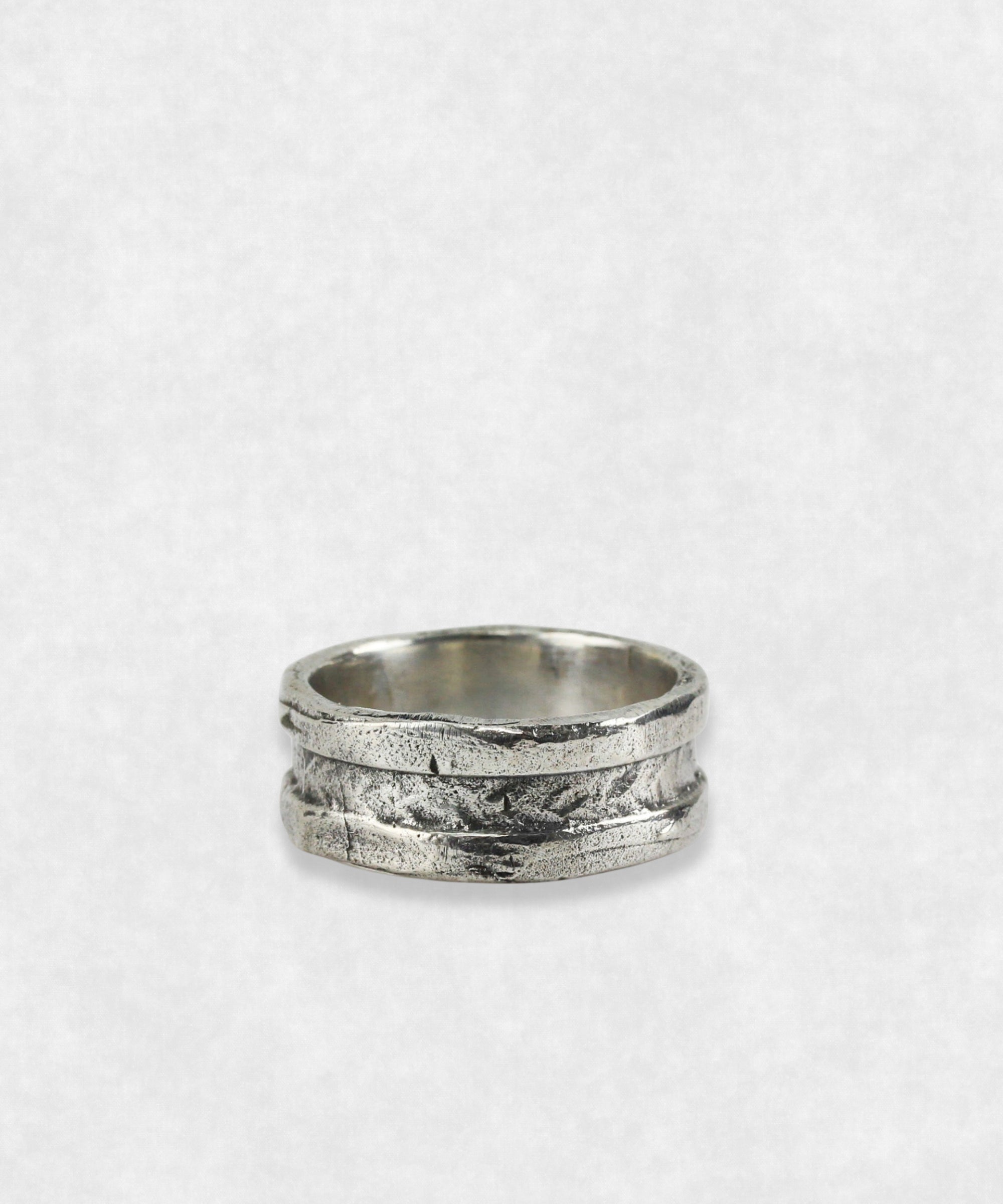Rustic and Rough 925 Silver Ring