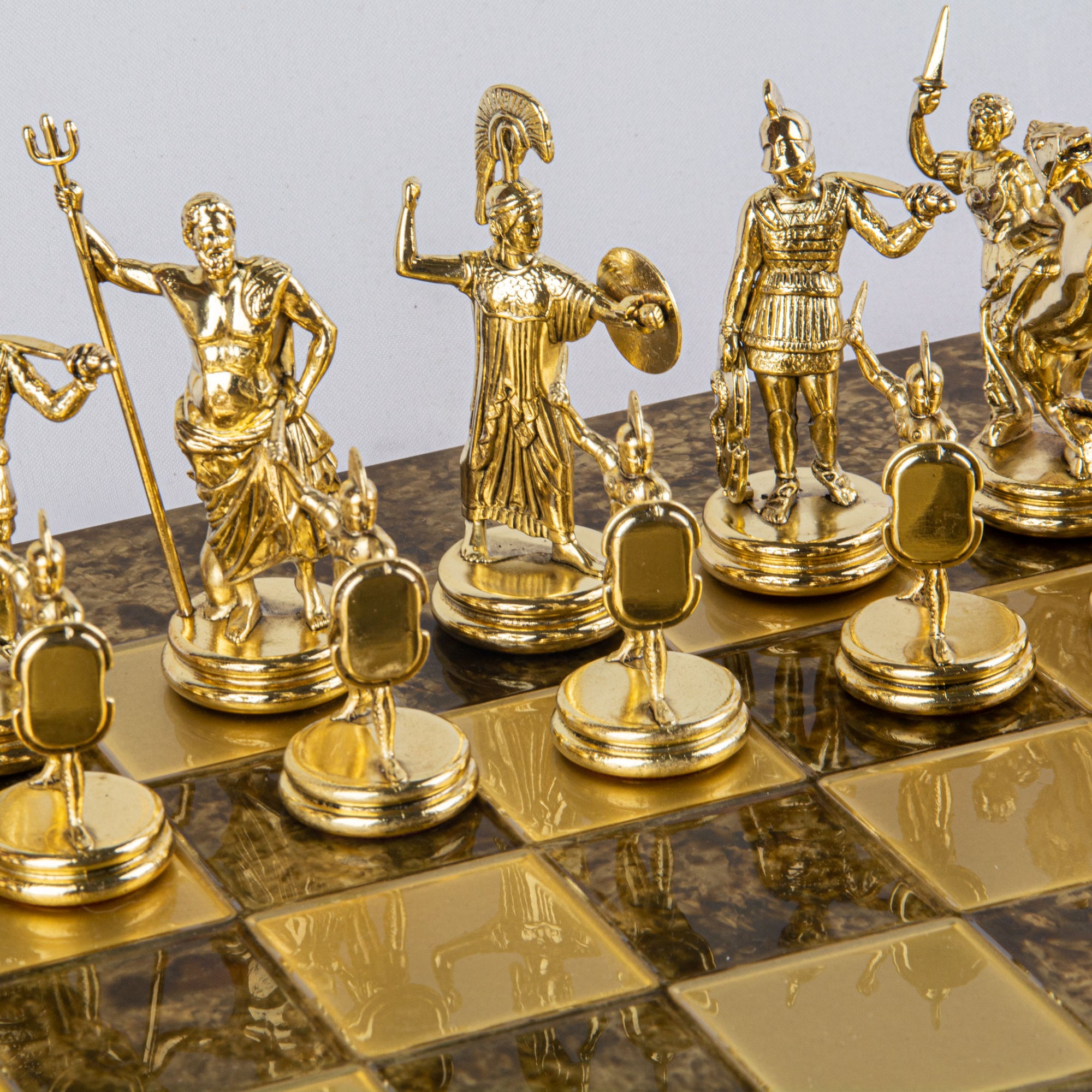 JEU D&#39;ÉCHECS MYTHOLOGIE GRECQUE 36CM ET 54CM