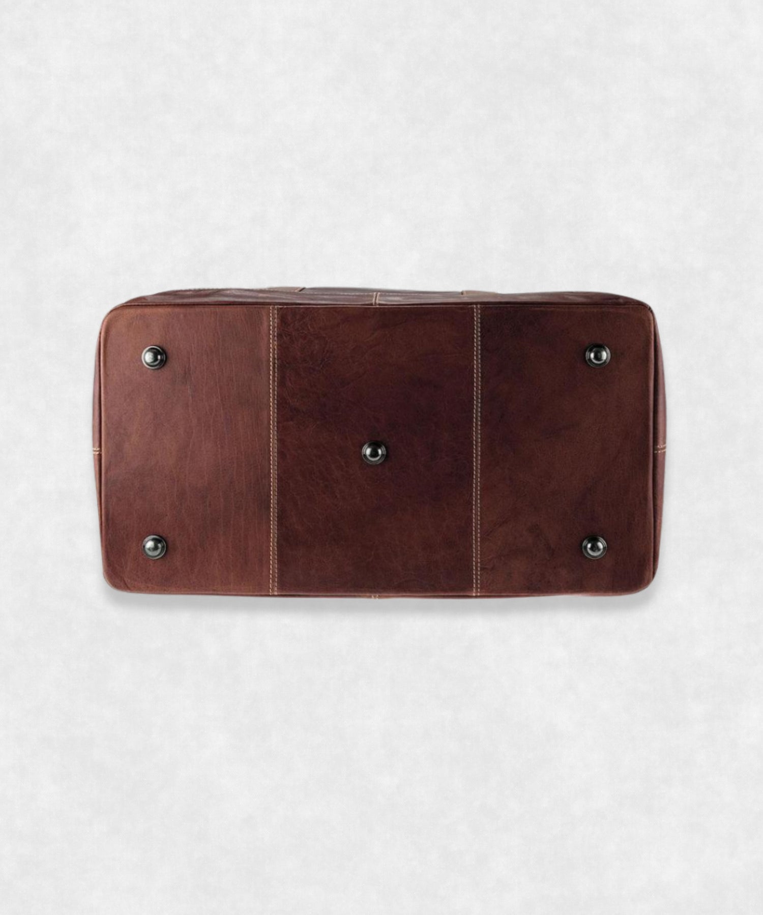 Travel Leather Bag view from below
