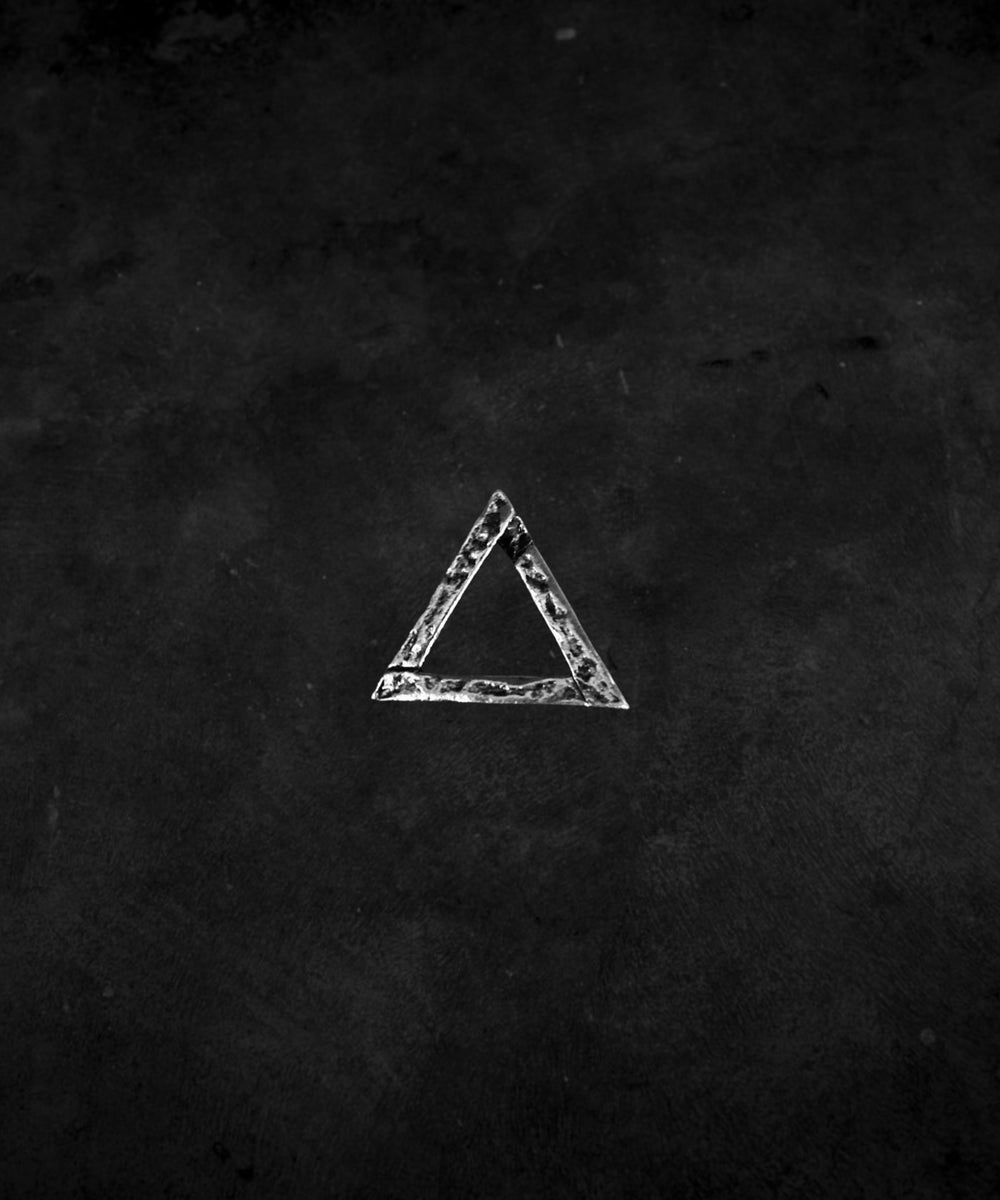 Triangle Pendant Sterling Silver 925 Jewelry by Maison DAVIS