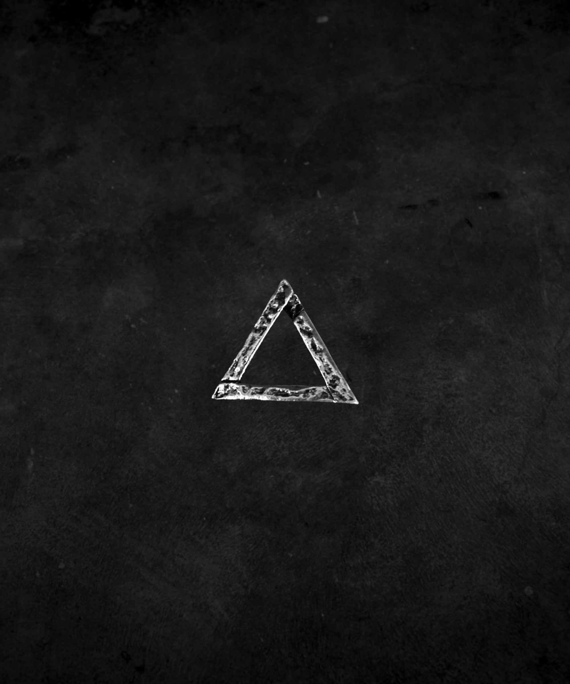 Triangle Pendant Sterling Silver 925 Jewelry by Maison DAVIS