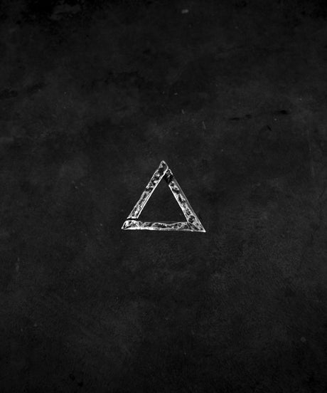 Triangle Pendant Sterling Silver 925 Jewelry by Maison DAVIS