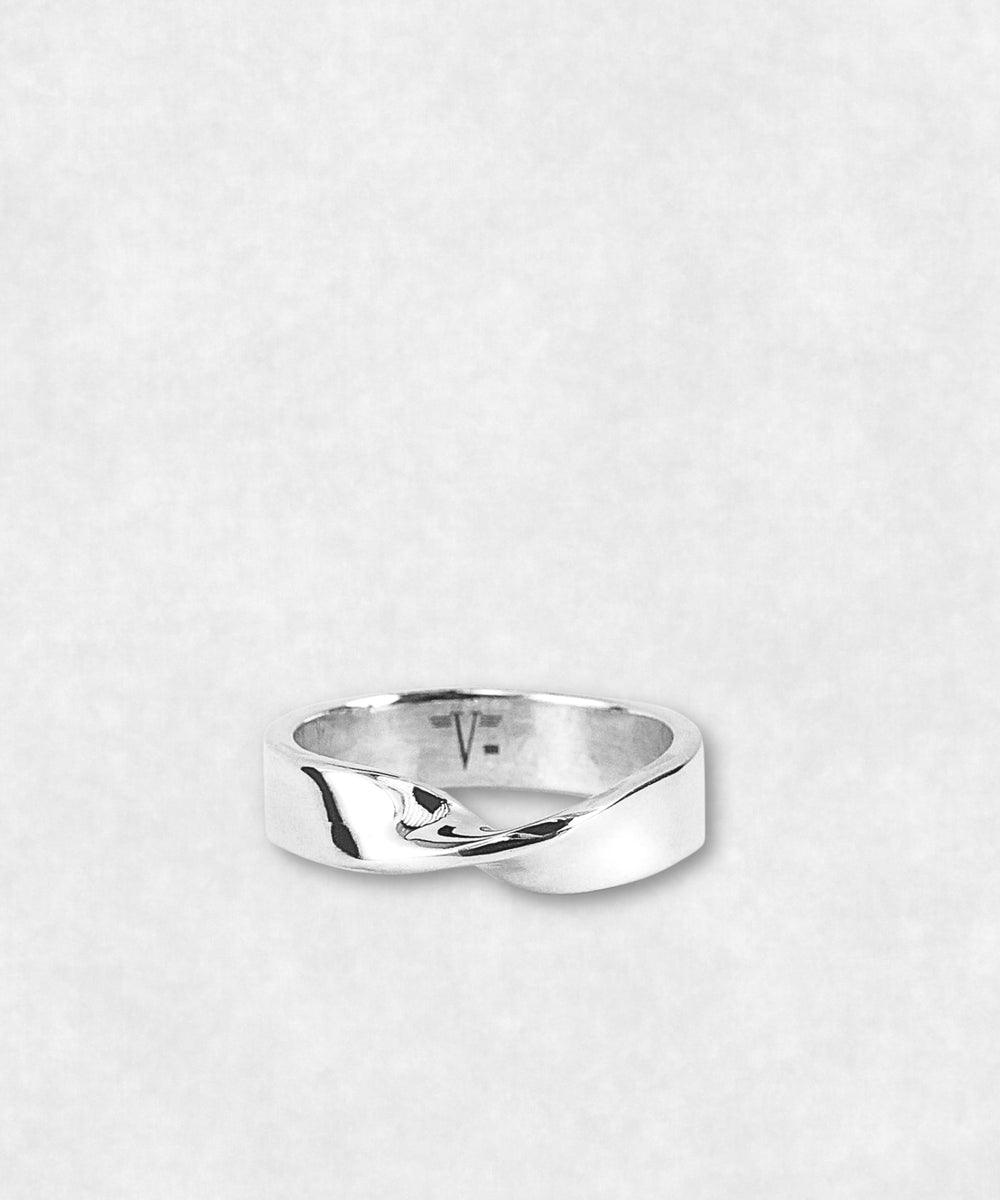 Twist Sterling Silver 925 Ring By Maison Davis