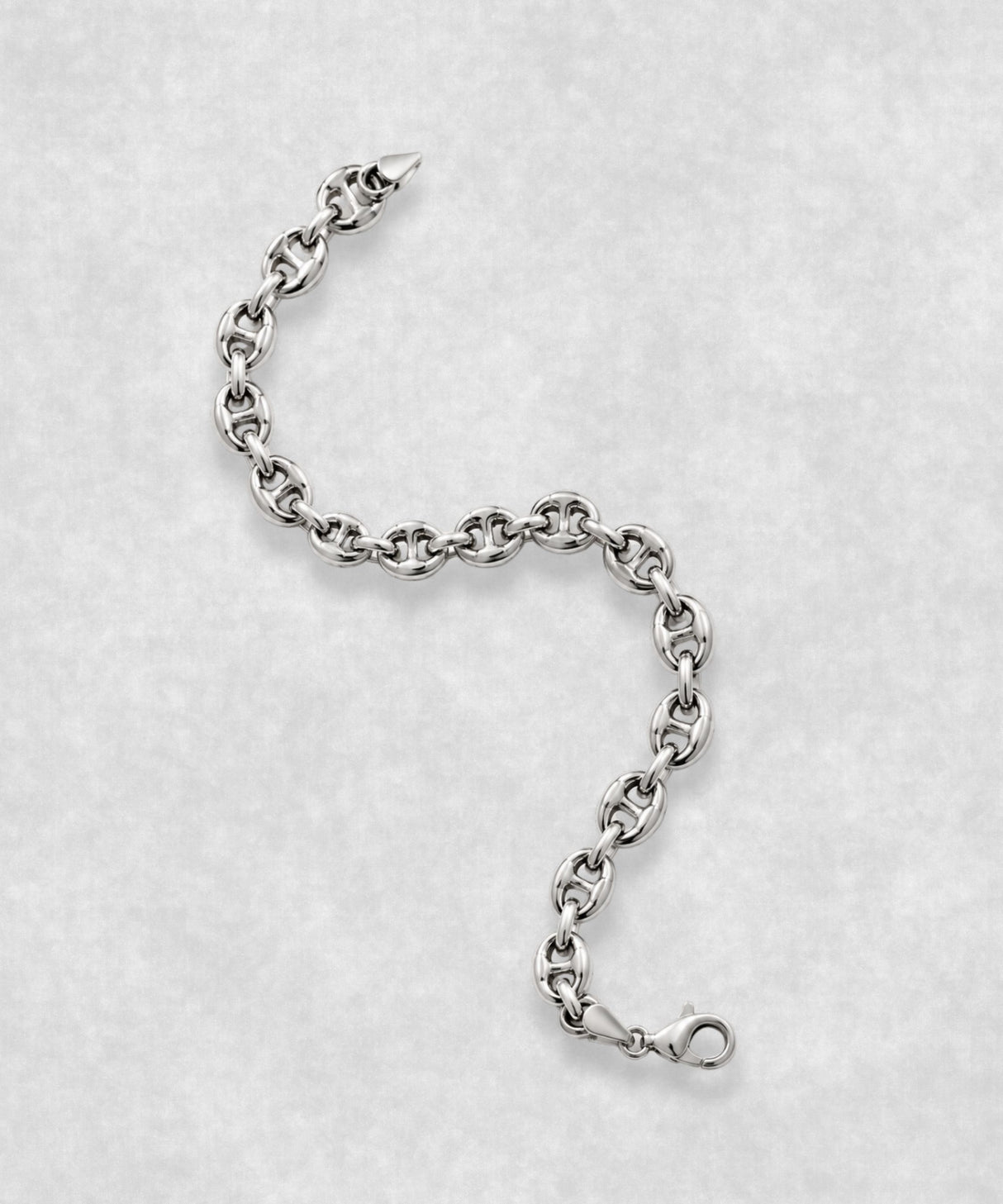 SILVER COFFEE BEANS BRACELET