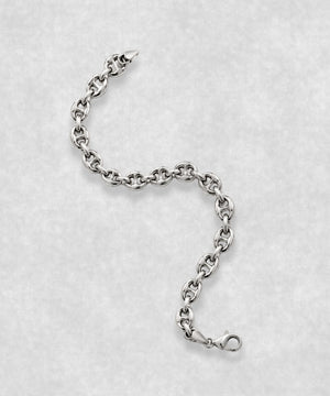 SILVER COFFEE BEANS BRACELET
