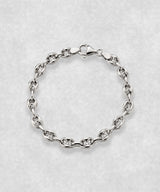 SILVER COFFEE BEANS BRACELET
