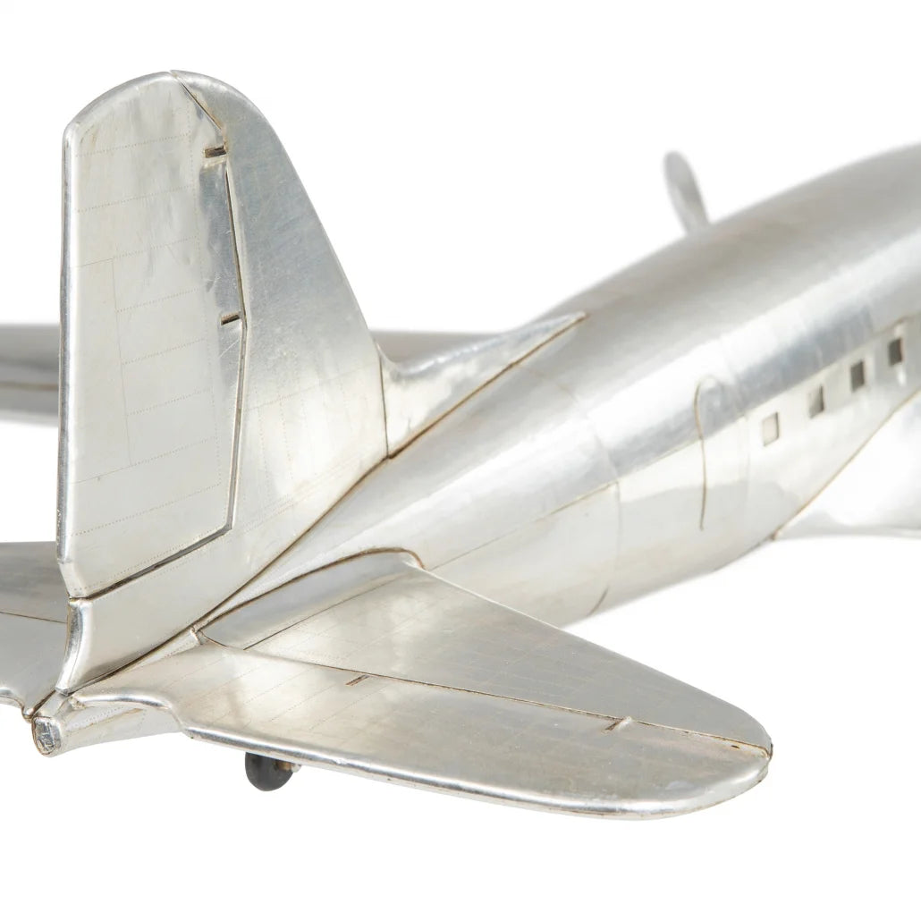 AVION DAKOTA DC3 EN ALUMINIUM