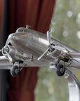 AVION DAKOTA DC3 EN ALUMINIUM