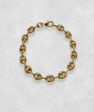 GOLD COFFEE BEANS BRACELET