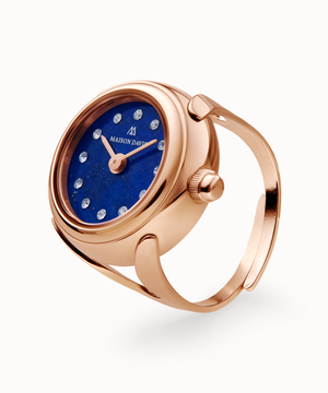 OCEAN BLUE / Rose Gold