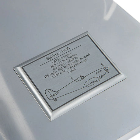 SPITFIRE DESCRIPTION PLATE